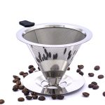 Coador Pour Over em Aço Inox