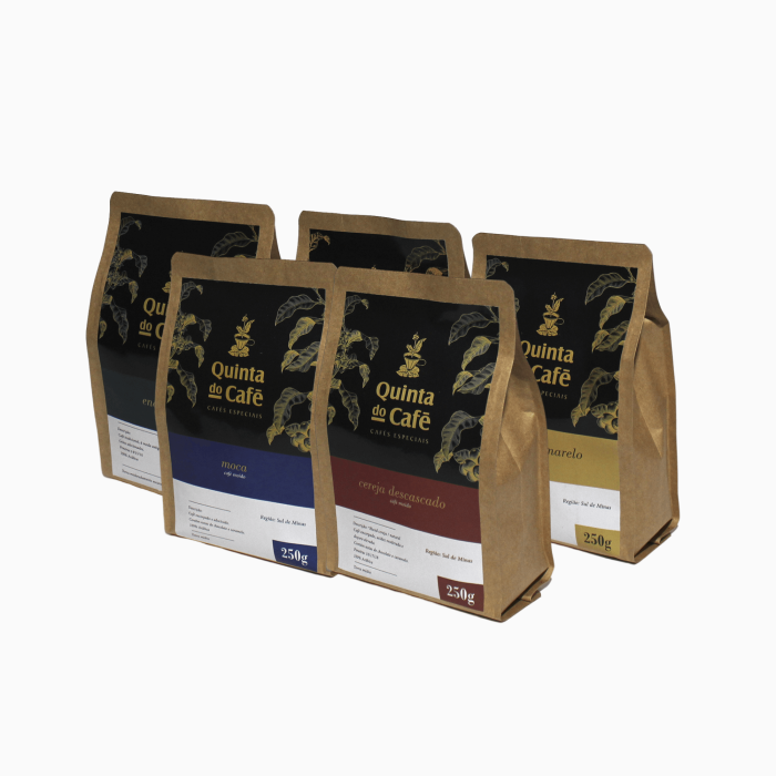 Kit com 5 tipos de cafés - Quinta do Café - Imagem 3